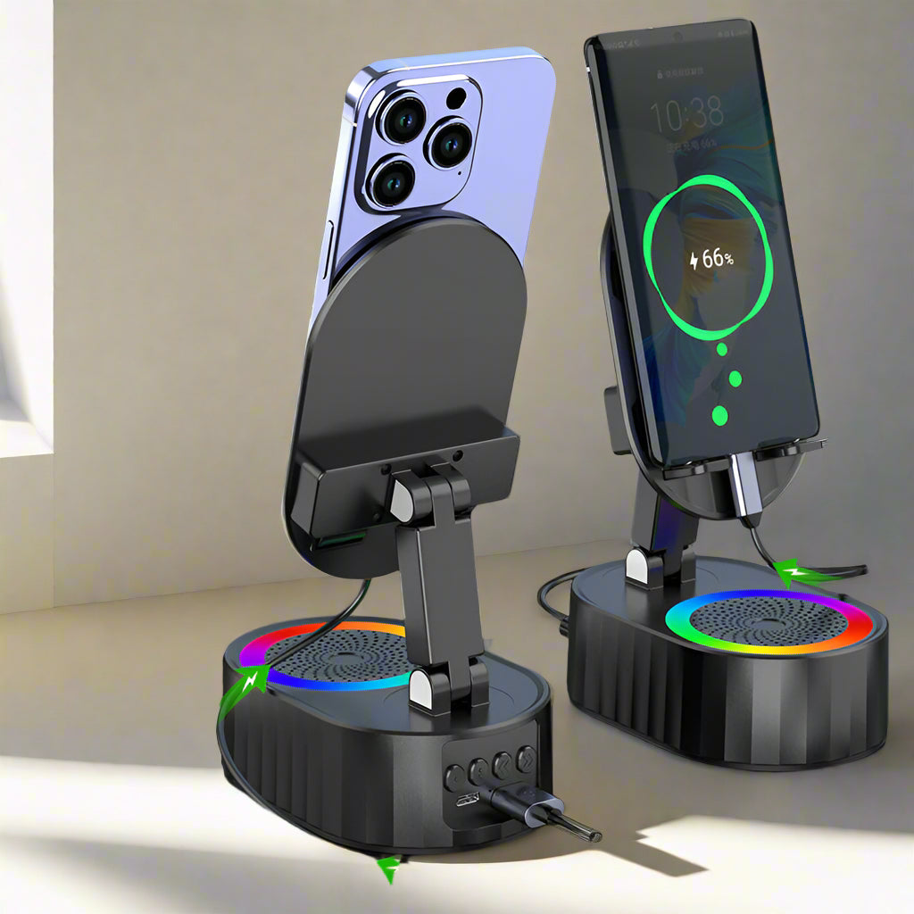 Smart Induction Wireless Bluetooth Speaker