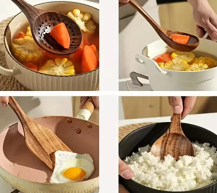 Wooden Utensil Set