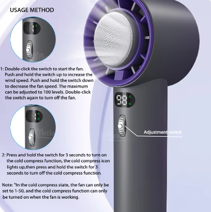 Adjustable Handheld Fan