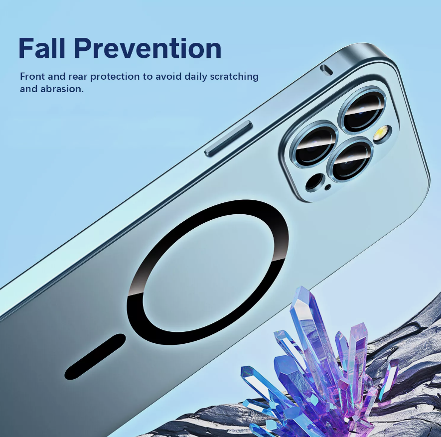 Aluminum Alloy Magsafe Phone Case