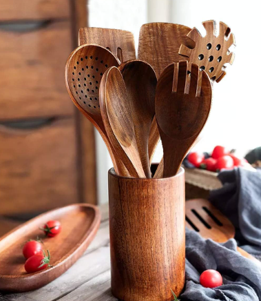 Wooden Utensil Set